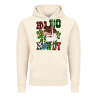 Vintage Artic ho ho howdy santa Vintage Hoodie - CowGirlArtShop