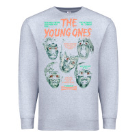 Heather Grey THE YOUNG ONES Premium Sweatshirt - ArtChic