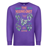 Purple THE YOUNG ONES Premium Sweatshirt - ArtChic