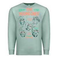 Seafoam THE YOUNG ONES Premium Sweatshirt - ArtChic