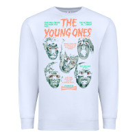 White THE YOUNG ONES Premium Sweatshirt - ArtChic