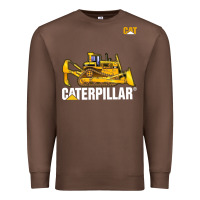 Chestnut bulldozercat 1 Premium Sweatshirt - ArtChic