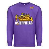 Purple bulldozercat 1 Premium Sweatshirt - ArtChic