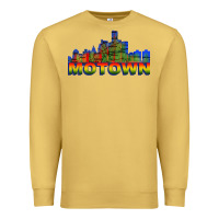 Antique Gold MOTOWN Premium Sweatshirt - ArtChic