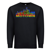 Black MOTOWN Premium Sweatshirt - ArtChic