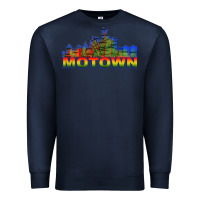 Navy MOTOWN Premium Sweatshirt - ArtChic
