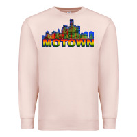 Pale Pink MOTOWN Premium Sweatshirt - ArtChic
