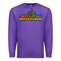 Purple MOTOWN Premium Sweatshirt - ArtChic