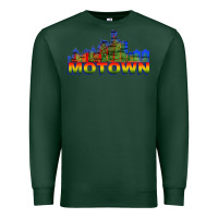 Sports Green MOTOWN Premium Sweatshirt - ArtChic