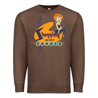 Chestnut the jetsons jane jetson shopping is my cardio premium t shirt Premium Sweatshirt - ArtChic