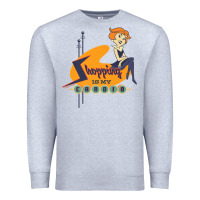 Heather Grey the jetsons jane jetson shopping is my cardio premium t shirt Premium Sweatshirt - ArtChic