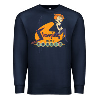 Navy the jetsons jane jetson shopping is my cardio premium t shirt Premium Sweatshirt - ArtChic