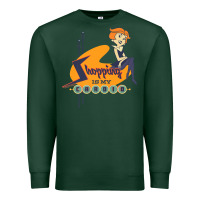 Sports Green the jetsons jane jetson shopping is my cardio premium t shirt Premium Sweatshirt - ArtChic