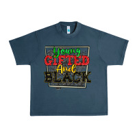 Midnight Navy young gifted and black Urban Heavy Tee - CowGirlArtShop