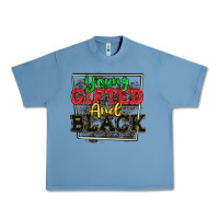 Pebble Blue young gifted and black Urban Heavy Tee - CowGirlArtShop