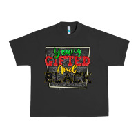 Pigment Black young gifted and black Urban Heavy Tee - CowGirlArtShop