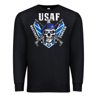 Black US Air Force Security Forces Premium Sweatshirt - ArtChic