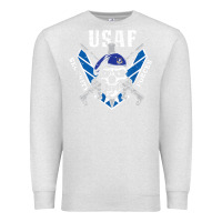 Oatmeal Heather US Air Force Security Forces Premium Sweatshirt - ArtChic