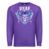 Purple US Air Force Security Forces Premium Sweatshirt - ArtChic