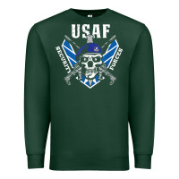 Sports Green US Air Force Security Forces Premium Sweatshirt - ArtChic
