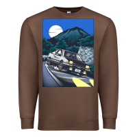 Chestnut initial d poster hipster Premium Sweatshirt - ArtChic