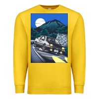 Lemon initial d poster hipster Premium Sweatshirt - ArtChic
