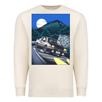 Sandshell initial d poster hipster Premium Sweatshirt - ArtChic