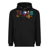 Black texas with arrow and sunflowers Heavyweight Hoodie - Artiststas