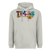 Moon Dust texas with arrow and sunflowers Heavyweight Hoodie - Artiststas