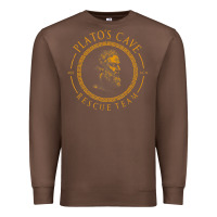 Chestnut platos cave rescue team ancient greek philosophy p Premium Sweatshirt - ArtChic