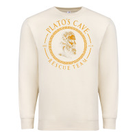 Sandshell platos cave rescue team ancient greek philosophy p Premium Sweatshirt - ArtChic