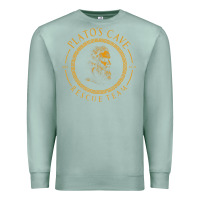 Seafoam platos cave rescue team ancient greek philosophy p Premium Sweatshirt - ArtChic