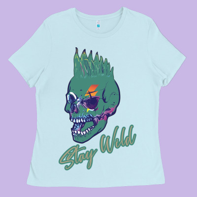 Stay Wild Ladies Tee Designed By Bettercallsaul