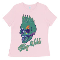 Bubblegum Pink Stay Wild Ladies Tee - Bettercallsaul