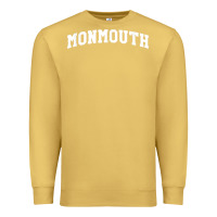 Antique Gold Monmouth Arch Retro University Style Premium Sweatshirt - ArtChic