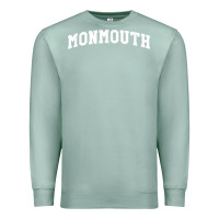 Seafoam Monmouth Arch Retro University Style Premium Sweatshirt - ArtChic