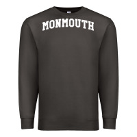 Smoke Monmouth Arch Retro University Style Premium Sweatshirt - ArtChic