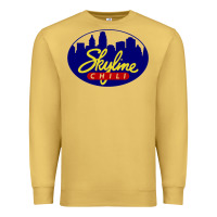 Antique Gold skyline chili Premium Sweatshirt - ArtChic