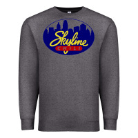 Charcoal Heather skyline chili Premium Sweatshirt - ArtChic