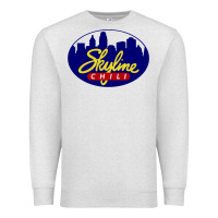 Oatmeal Heather skyline chili Premium Sweatshirt - ArtChic
