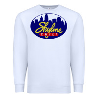 White skyline chili Premium Sweatshirt - ArtChic