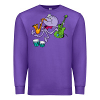 Purple squiddly diddly Premium Sweatshirt - ArtChic