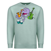Seafoam squiddly diddly Premium Sweatshirt - ArtChic