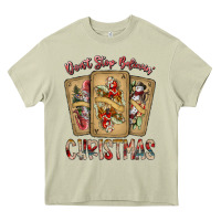 Mossy dont stop believin christmas Heavy Core Tee - SublimationCraftShop