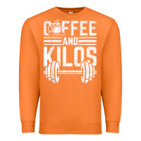 Carrot Coffee And Kilos Weightlifting Gift Premium Sweatshirt - ArtChic