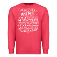 Cardinal Aunt I m A Big Cup Of Wonderful Funny Aunt Gift Tee Premium Sweatshirt - trangStudio