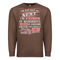 Chestnut Aunt I m A Big Cup Of Wonderful Funny Aunt Gift Tee Premium Sweatshirt - trangStudio