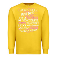 Lemon Aunt I m A Big Cup Of Wonderful Funny Aunt Gift Tee Premium Sweatshirt - trangStudio
