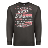 Smoke Aunt I m A Big Cup Of Wonderful Funny Aunt Gift Tee Premium Sweatshirt - trangStudio