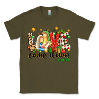 Army Green love came down luke 2 11 Classic Tee - texasbilliewilder